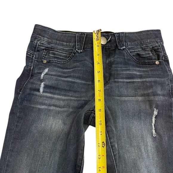 Democracy AB Technology Women’s Blue Distressed Jeans Size 6 - Picture 3 of 8